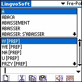 LingvoSoft Dictionary French <-> Polish for Palm O 3.2.85 screenshot